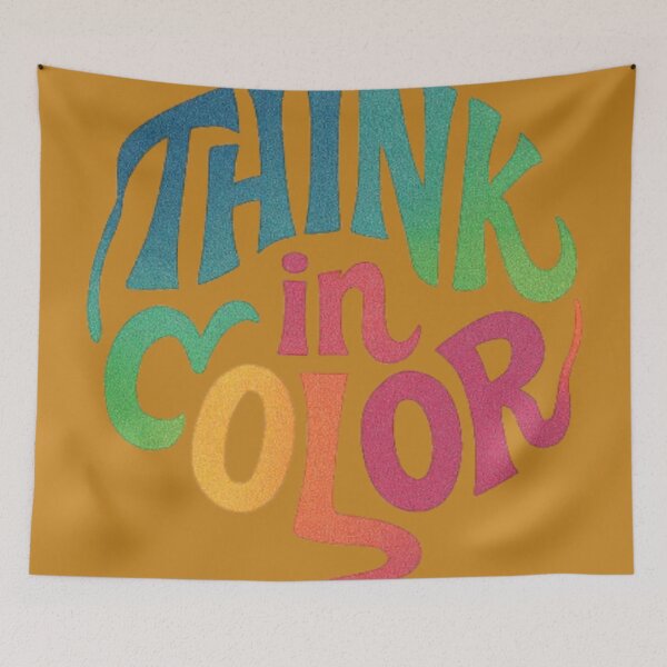 Item preview, Think of Color — Mind Painted with Vibrant Ideas designed and sold by Kony83.