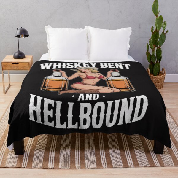 Item preview, Whiskey Bent And Hellbound Sexy Cowgirl Whiskey Cute designed and sold by JosephMelendez6.