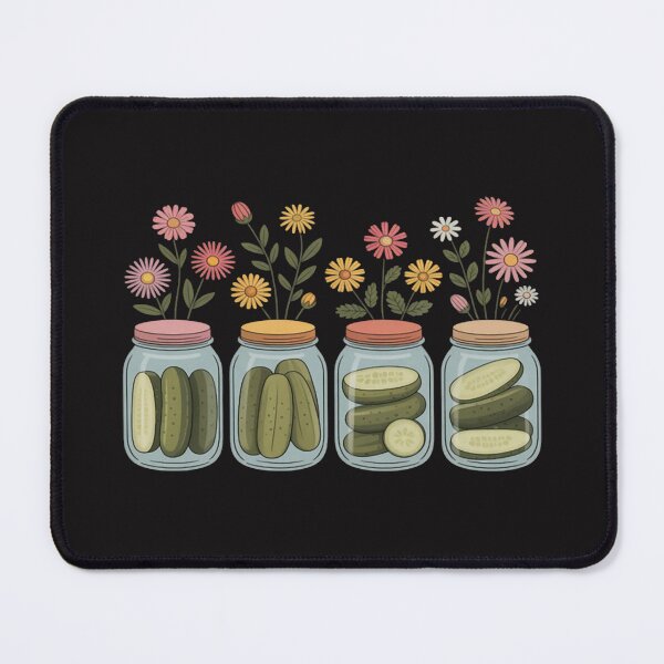 Item preview, Wildflower Canning Season Pickle Jar designed and sold by JosephMelendez6.