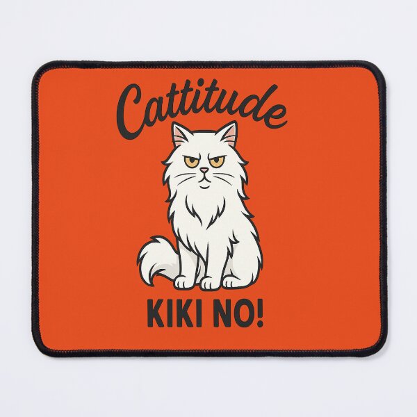 Item preview, Kiki No! Cattitude designed and sold by RogueSphere Wear.