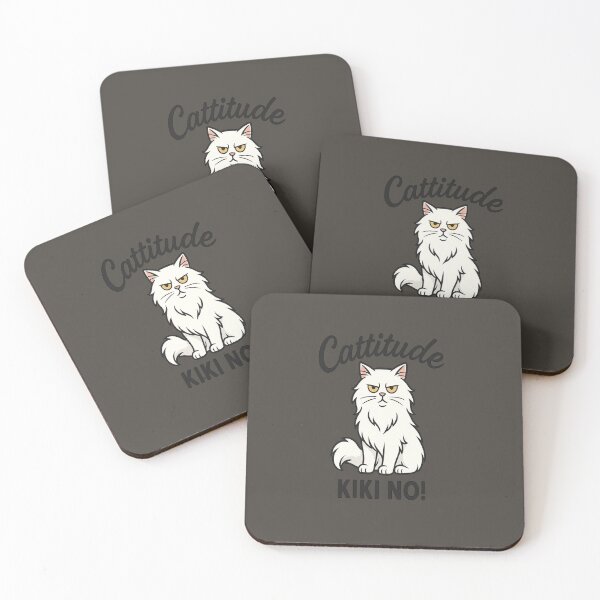 Item preview, Kiki No! Cattitude designed and sold by RogueSphere Wear.