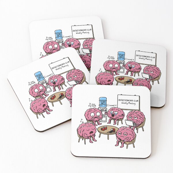 Item preview, Overthinking Club designed and sold by ethnicdrawing.
