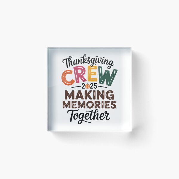 Item preview, Thanksgiving Crew 2025 Fall Family Autumn Pumpkin designed and sold by ValerieRodrigue.