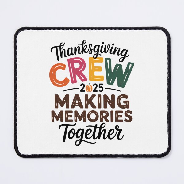 Item preview, Thanksgiving Crew 2025 Fall Family Autumn Pumpkin designed and sold by ValerieRodrigue.