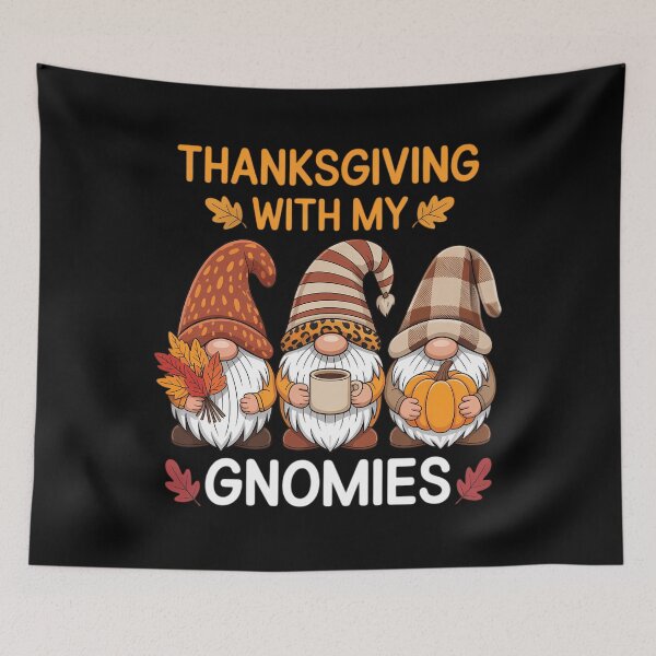 Item preview, Thanksgiving women gnome fall leopard Turkey designed and sold by ValerieRodrigue.