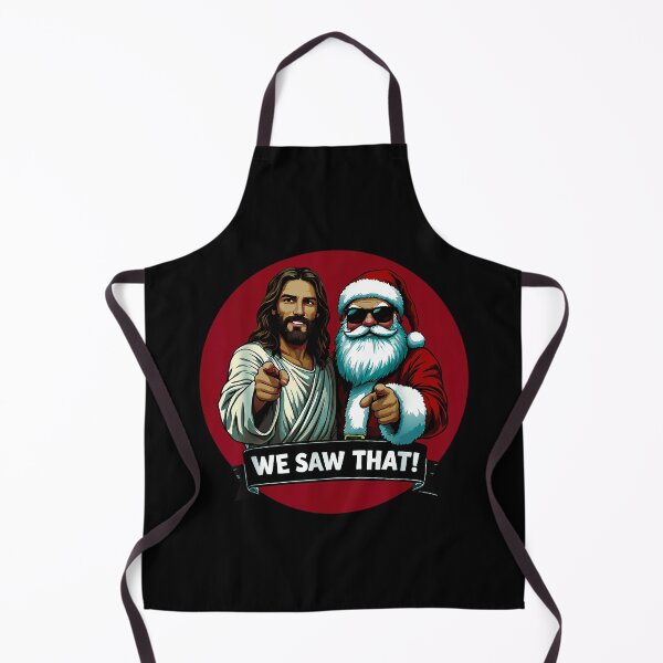 Item preview, Santa Claus And Jesus Christ I Saw That designed and sold by peggycantu.