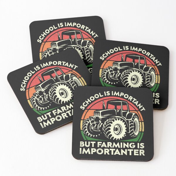 Item preview, Funny Tractor Farming "Importanter" T-Shirt designed and sold by TinaMDedrick.