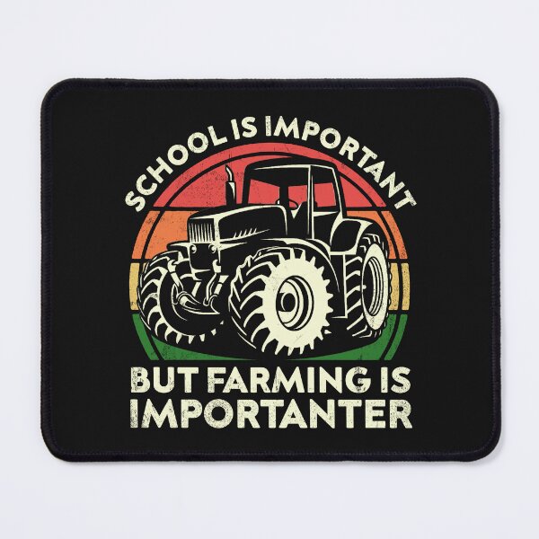 Item preview, Funny Tractor Farming "Importanter" T-Shirt designed and sold by TinaMDedrick.