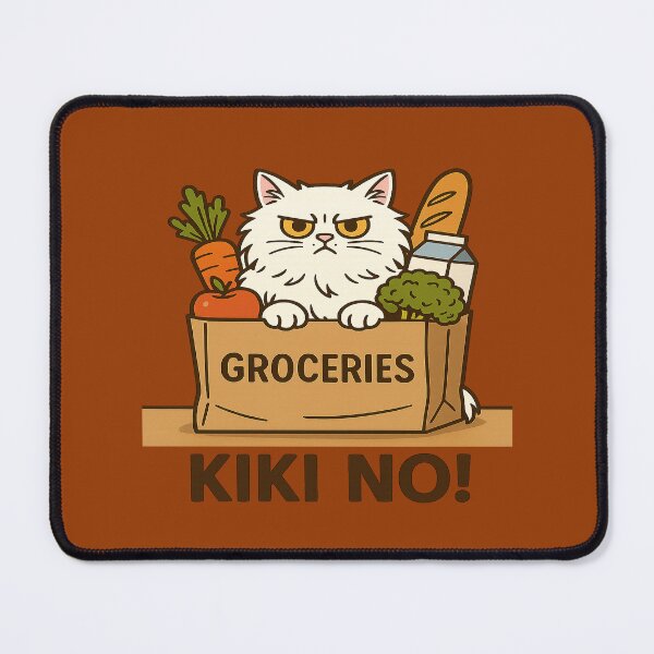 Item preview, Kiki No! Grocery Bag designed and sold by RogueSphere Wear.