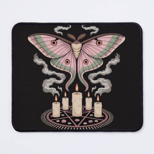 Item preview, Witchcore Ritual Circle Moth with Occult designed and sold by JosephMelendez6.