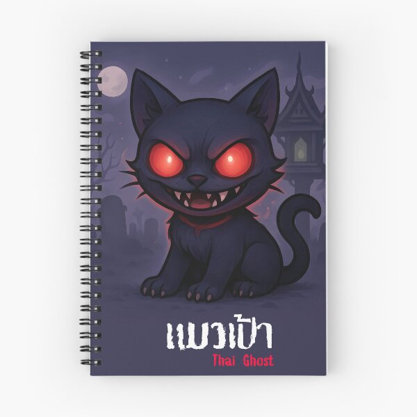 Item preview, Maew Pao (แมวเป้า) - Thai Ghost Collection designed and sold by AlapodShop.