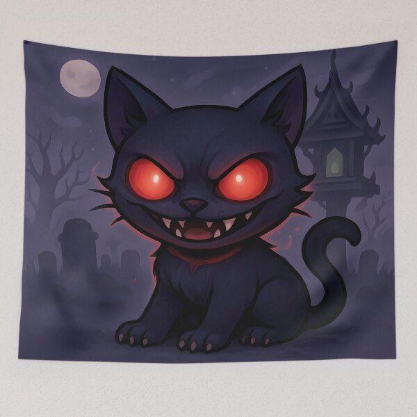 Item preview, Maew Pao (แมวเป้า) - Thai Ghost Collection designed and sold by AlapodShop.