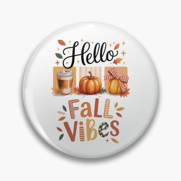 Item preview, Pumpkin Season Thanksgiving Hello Fall Vibes designed and sold by ValerieRodrigue.