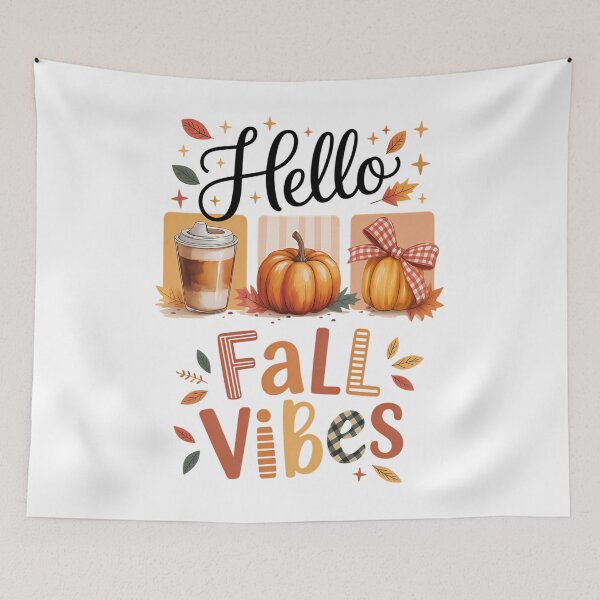 Item preview, Pumpkin Season Thanksgiving Hello Fall Vibes designed and sold by ValerieRodrigue.