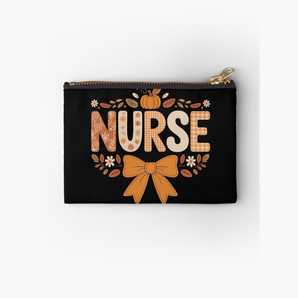 Item preview, Thankful Nurse Fall Thanksgiving Stethoscope Coquette Bow designed and sold by PeteHomenick.