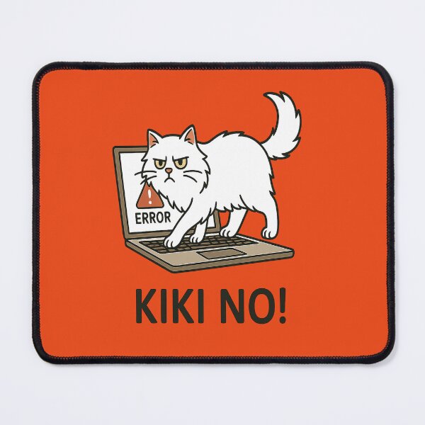 Item preview, Kiki No! Laptop designed and sold by RogueSphere Wear.