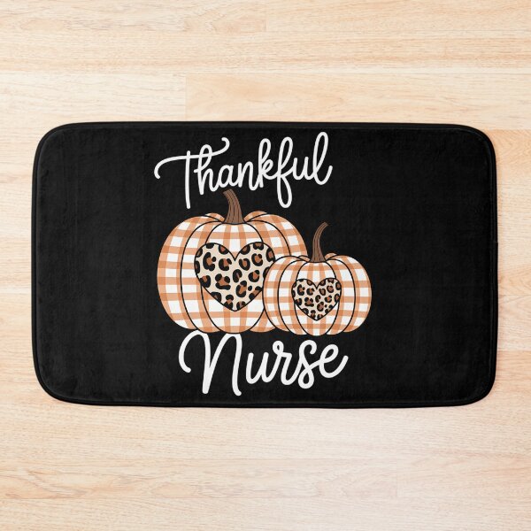 Item preview, Thankful Nurse Leopard Print Pumpkin Thanksgiving Day Nurse designed and sold by PeteHomenick.