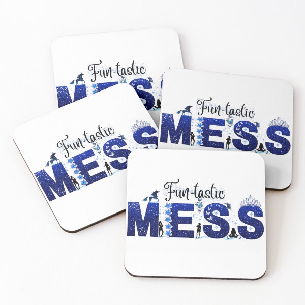 Item preview, Fun-tastic Mess Blue – The Cool Mess designed and sold by PixelByHajni.