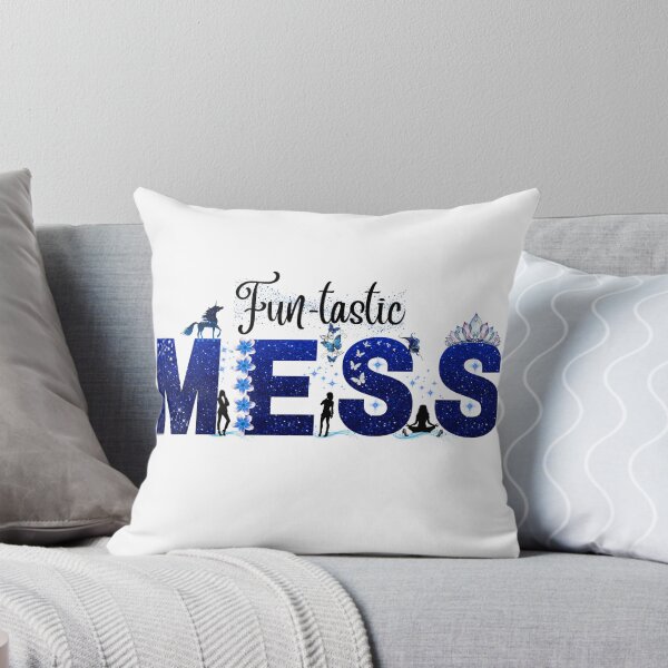 Item preview, Fun-tastic Mess Blue – The Cool Mess designed and sold by PixelByHajni.