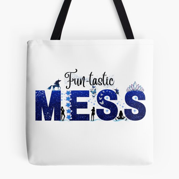 Item preview, Fun-tastic Mess Blue – The Cool Mess designed and sold by PixelByHajni.