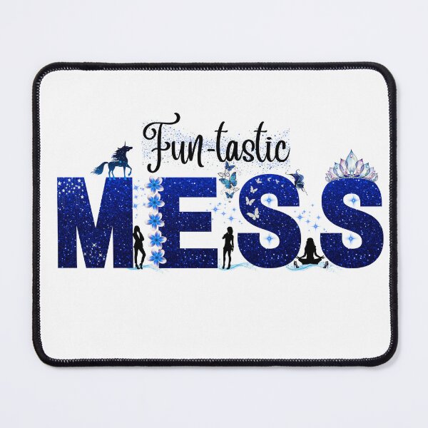 Item preview, Fun-tastic Mess Blue – The Cool Mess designed and sold by PixelByHajni.
