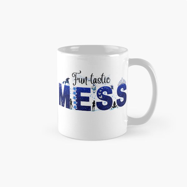 Item preview, Fun-tastic Mess Blue – The Cool Mess designed and sold by PixelByHajni.