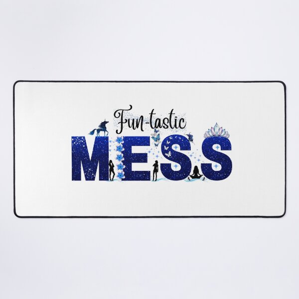 Item preview, Fun-tastic Mess Blue – The Cool Mess designed and sold by PixelByHajni.