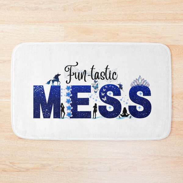 Item preview, Fun-tastic Mess Blue – The Cool Mess designed and sold by PixelByHajni.