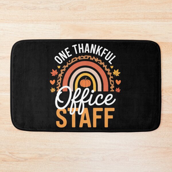 Item preview, Thankful Office Staff Thanksgiving School Secretary Office designed and sold by PeteHomenick.