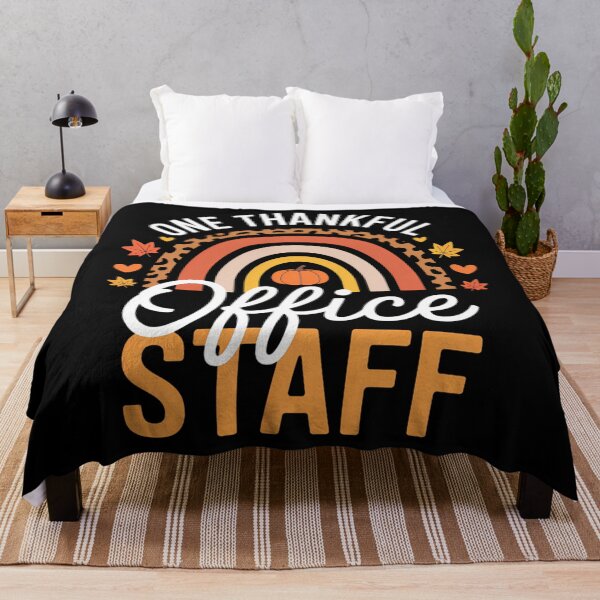 Item preview, Thankful Office Staff Thanksgiving School Secretary Office designed and sold by PeteHomenick.