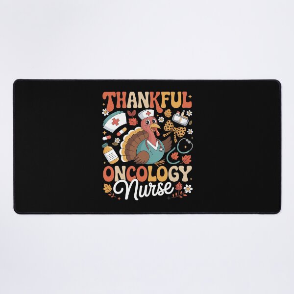 Item preview, Thankful Oncology Nurse Thanksgiving Fall Autumn Nurse designed and sold by PeteHomenick.