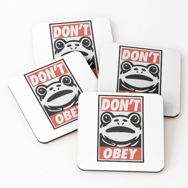 Item preview, Portland Frog Demands That You Don't Obey designed and sold by margamPagenberg.