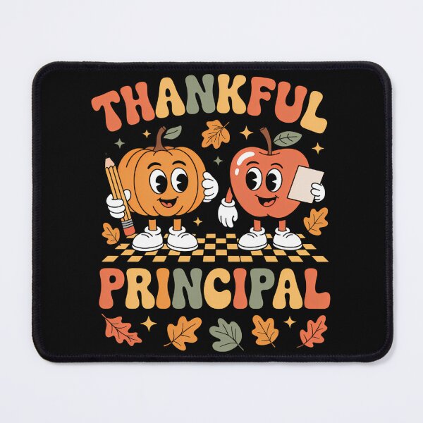 Item preview, Thankful Principal Retro Thanksgiving School Principal Fall designed and sold by PeteHomenick.