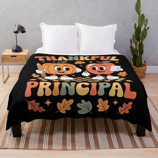 Item preview, Thankful Principal Retro Thanksgiving School Principal Fall designed and sold by PeteHomenick.
