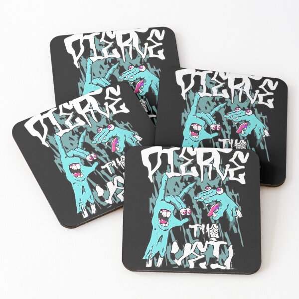 Item preview, Pierce the Ugly Graphic Tee | Punk Rock Streetwear Shirt | Edgy Horror Hand Art T-Shirt designed and sold by BuzzersFashio.