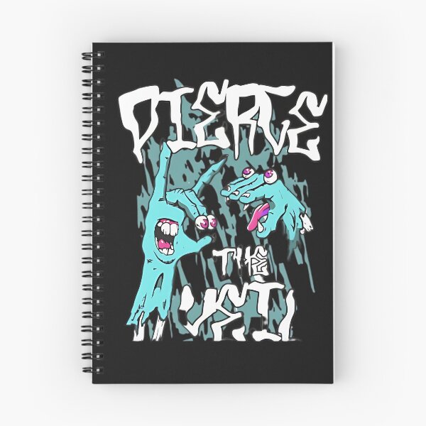 Item preview, Pierce the Ugly Graphic Tee | Punk Rock Streetwear Shirt | Edgy Horror Hand Art T-Shirt designed and sold by BuzzersFashio.