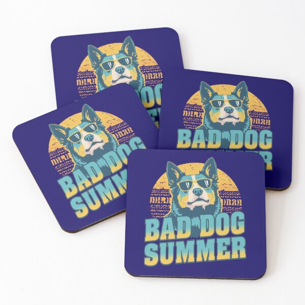 Item preview, Bad Dog Summer - Blue Heeler designed and sold by kiwioffcuts.
