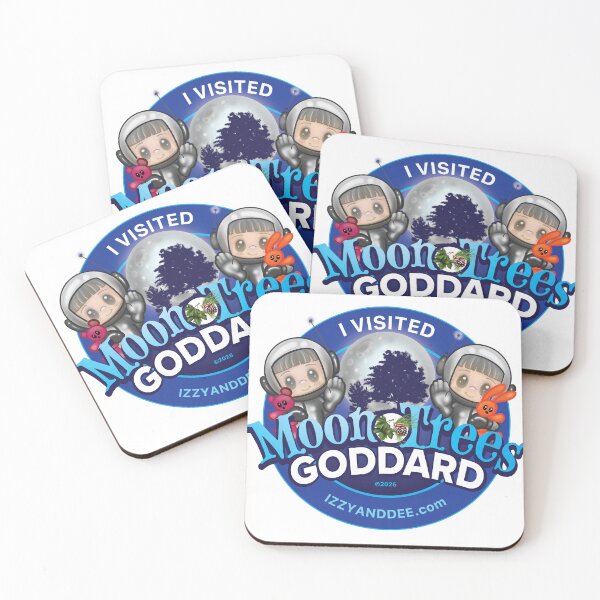 Item preview, Izzy and Dee Adventures - Moon Trees Goddard designed and sold by MetroINKbooks.