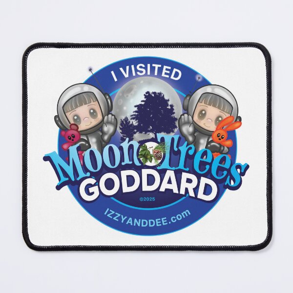 Item preview, Izzy and Dee Adventures - Moon Trees Goddard designed and sold by MetroINKbooks.