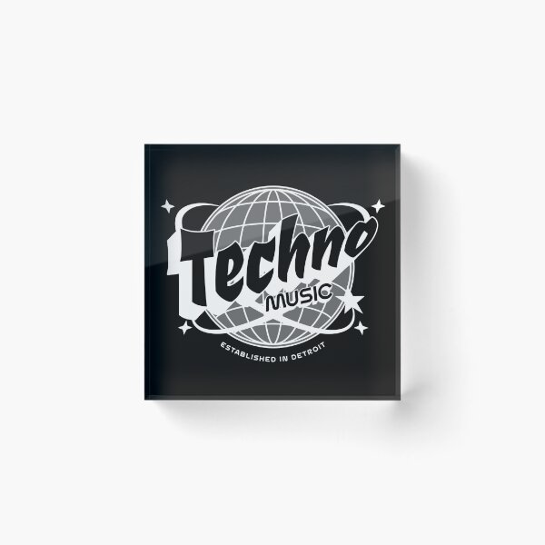 Item preview, TECHNO  - Wire Globe Y2k (White)  designed and sold by Discothreadz.