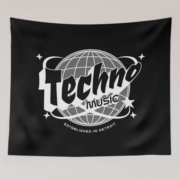 Item preview, TECHNO  - Wire Globe Y2k (White)  designed and sold by Discothreadz.