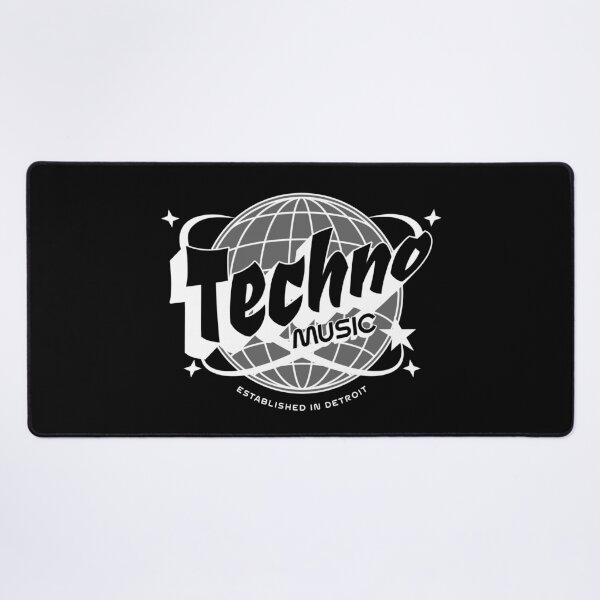 Item preview, TECHNO - Wire Globe Y2k (White) designed and sold by Discothreadz.