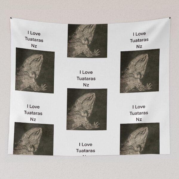 Item preview, I love Tuataras NZ designed and sold by Jacinta hunt.