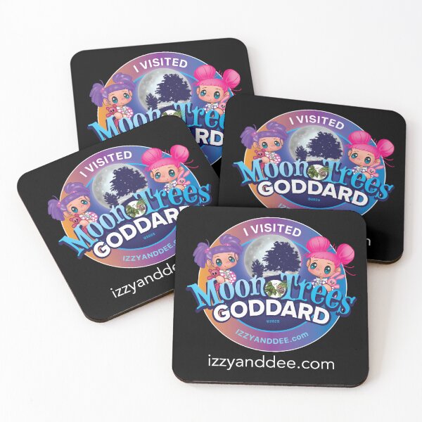 Item preview, Izzy and Dee Adventures - Moon Trees Goddard designed and sold by MetroINKbooks.