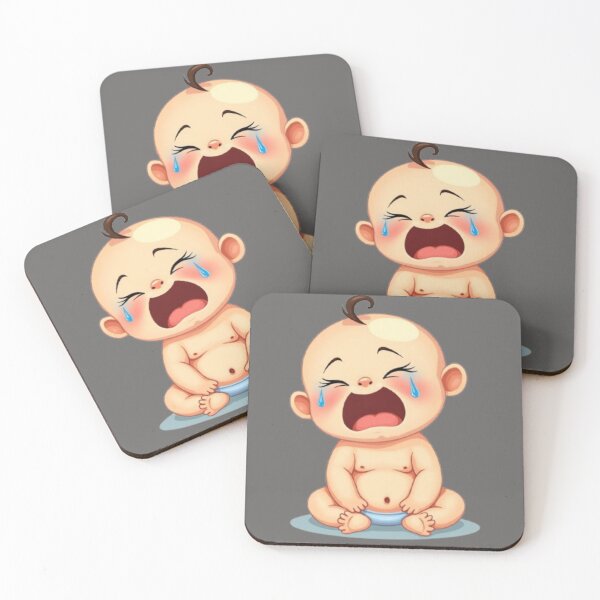 Item preview, Crying Baby: Parental Humor and Kawaii Crying | Cute and Crying designed and sold by DibuHumor.