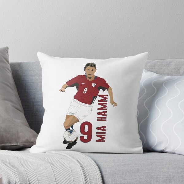 Item preview, Mia Hamm vector Illustration, Mia Hamm Premium Design designed and sold by graphic-genie.