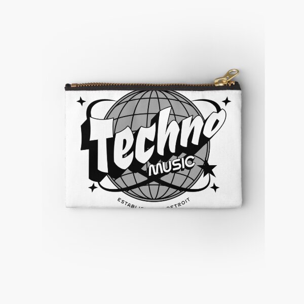 Item preview, TECHNO  - Wire Globe Y2k (Black)  designed and sold by Discothreadz.