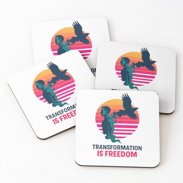 Item preview, Transformation Is Freedom — From Flesh To Neon Flight designed and sold by Kony83.