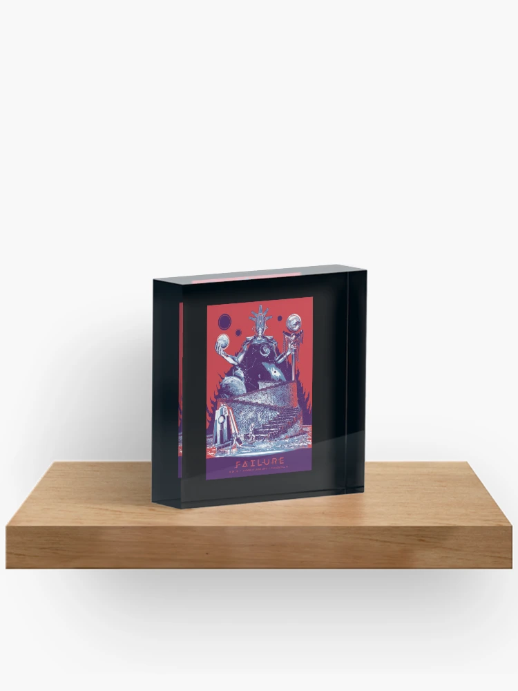 Thumbnail 2 of 5, Acrylic Block, Failure Band designed and sold by BrodieBouges.