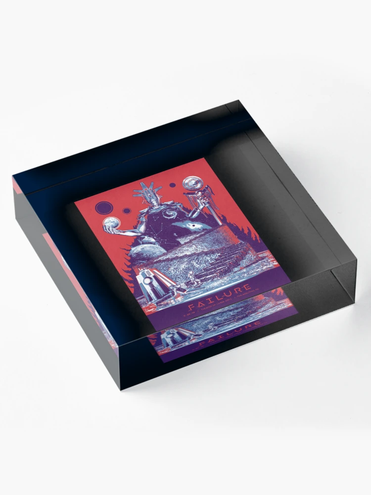 Thumbnail 4 of 5, Acrylic Block, Failure Band designed and sold by BrodieBouges.